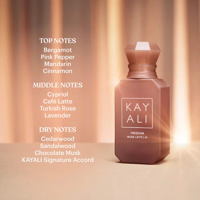 KAYALI Mini FREEDOM MUSK LATTE | 41 Eau de Parfum Travel Spray