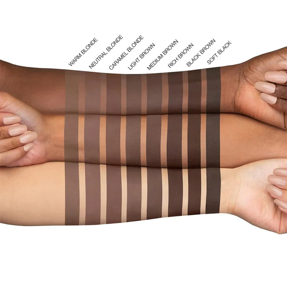 Huda Beauty - #BombBrows Full 'N Fluffy Fiber Gel - Medium brown 4.5 Ml