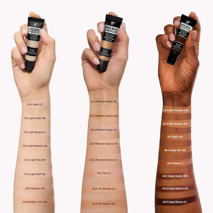 IT Cosmetics  Bye Bye Under Eye Anti-Aging Full Coverage Concealer with Hyaluronic Acid