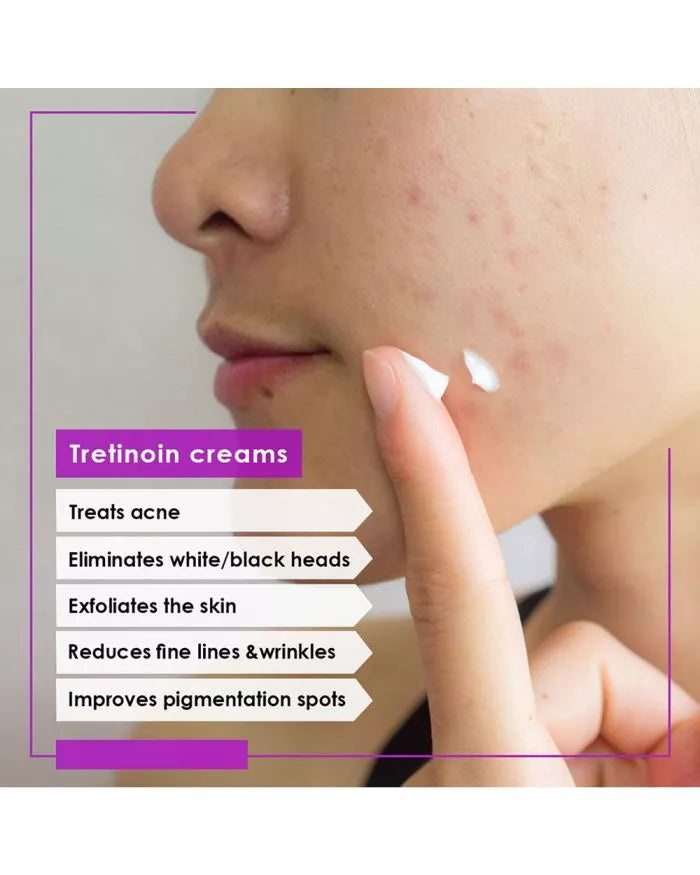Acretin 0.05% Cream 30g - For Acne Treatment