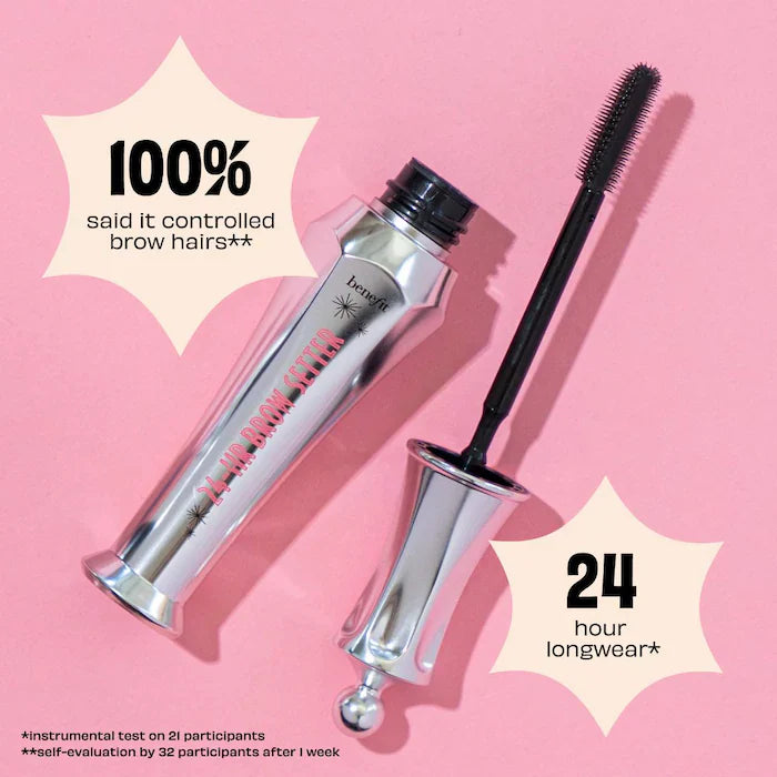 Benefit Cosmetics  24-HR Brow Setter Clear Brow Gel with Lamination Effect - 6ML full size