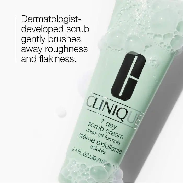 CLINIQUE  7 Day Gentle Face Scrub Cream Exfoliator