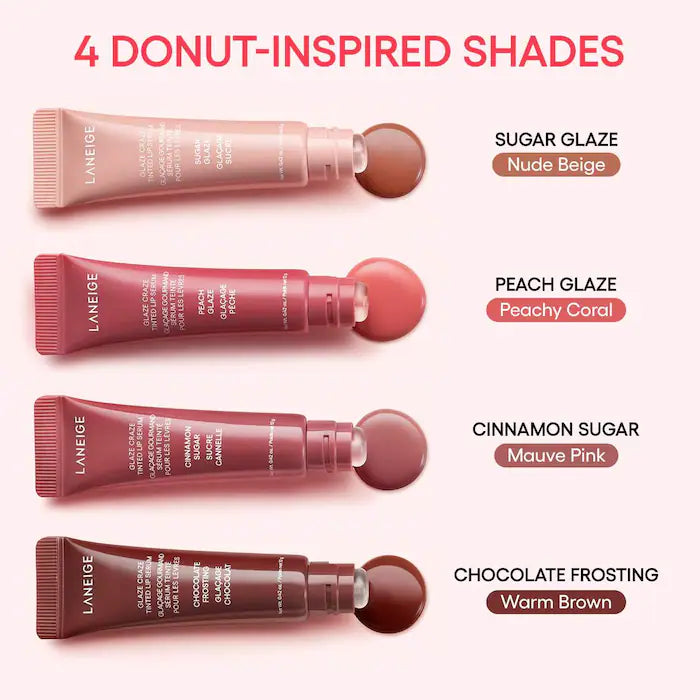 LANEIGE  Glaze Craze Tinted Polypeptide Lip Serum Treatment