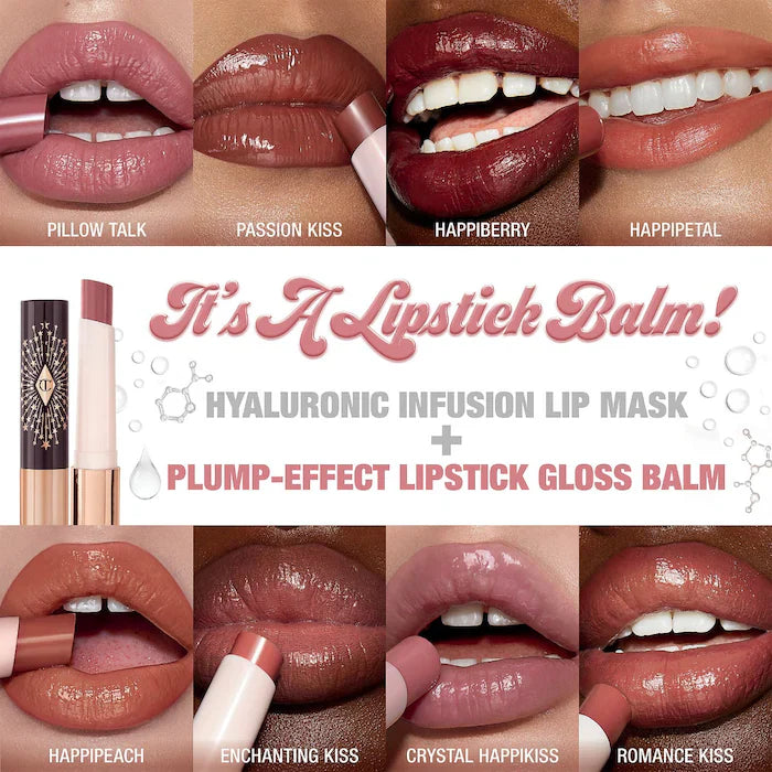 Charlotte Tilbury  Hyaluronic Happikiss Lipstick Balm