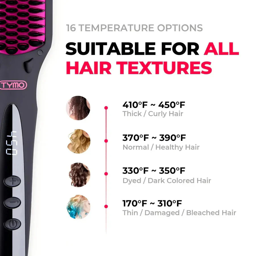 TYMO iONIC - Hair straightening brush