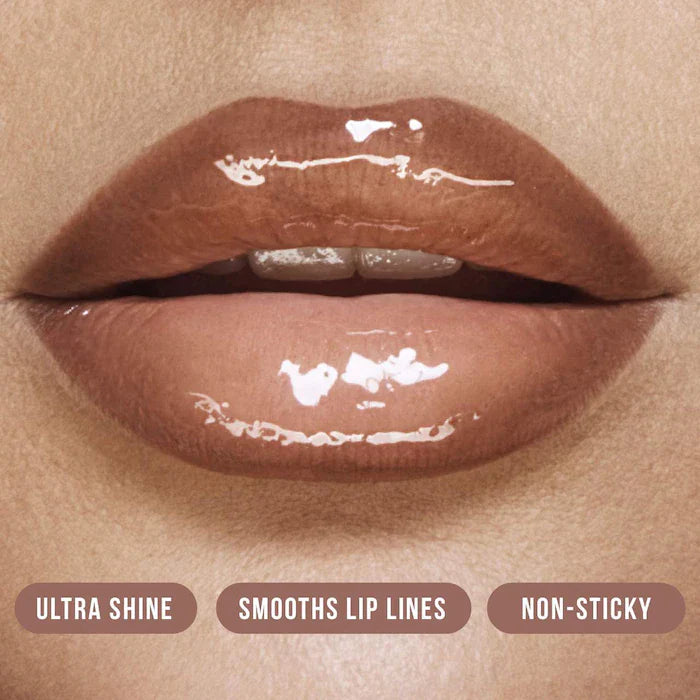 HUDA BEAUTY  Faux Filler Shiny Non-Sticky Lip Gloss