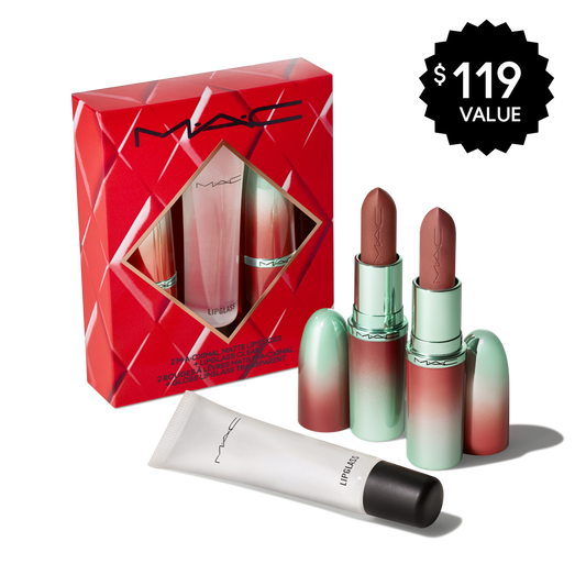 MAC - 3-Pc. Macximal to the Future Lip Gloss + Matte Lipstick Gift Set