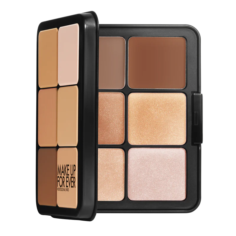 Makeup Forever HD SKIN SCULPTING PALETTE Face sculpt palette: contour, blush & highlight