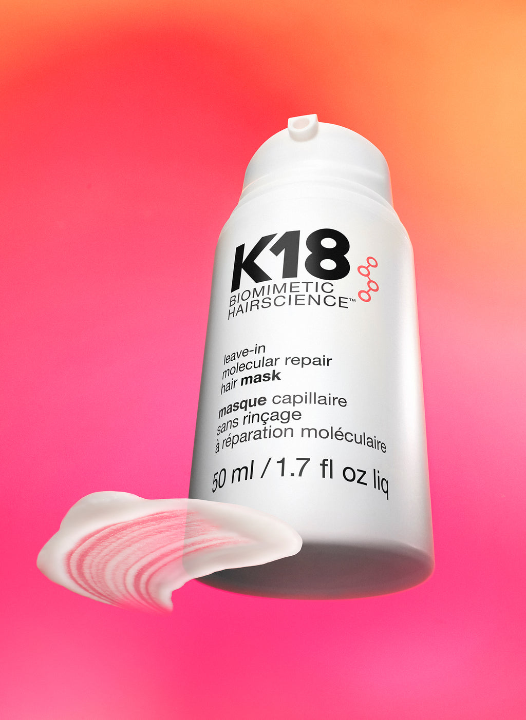 K-18 full-size leave-in molecular repair hair mask - 50 Ml