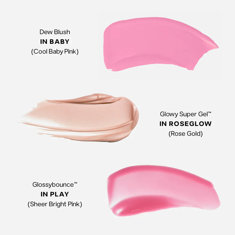 Saie Glow Starter Kit Blush, Gloss and Glow