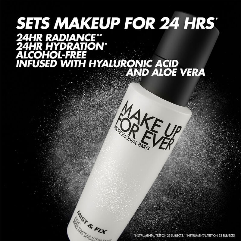 Makeup For Ever -  Long-lasting hydrating setting spray MIST & FIX - MINI 30 ML
