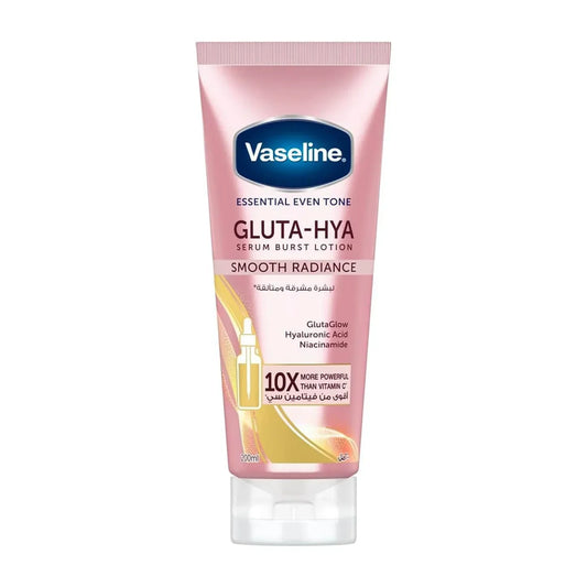 VASELINE GLUTA-HYA SMOOTH RADIANCE GLOW LOTION WITH NIACINAMIDE