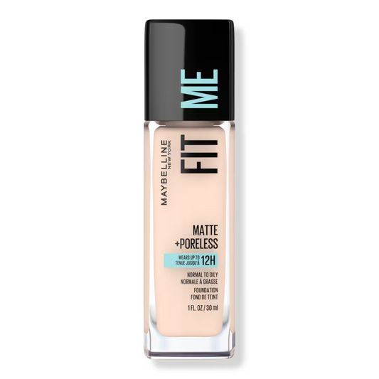 Maybelline fit me matte poreless foundation 12hours