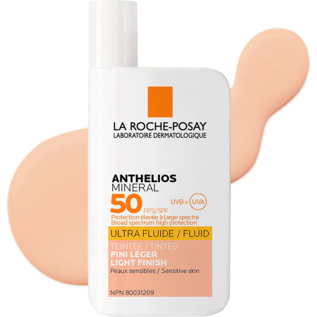 LA roche posy   Spf 50 Ultra fluide  Lotion tinted  Light finish  50ML