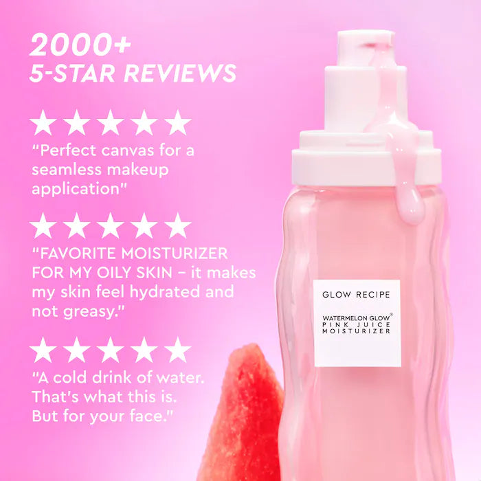 Glow Recipe  Watermelon Pink Juice Oil-Free Refillable Moisturizer